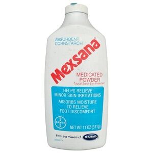 Mexsana Absorbent Cornstarch Medicated Powder 11 oz